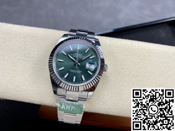 Best Replica Rolexes ARF Datejust M126334-0027 Mint Green