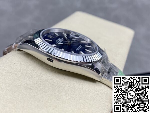 Replica Rolex VS Real ARF Datejust M126334-0031 bright blue