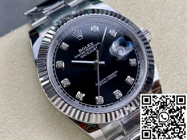 Rolex Replicas ARF Rolex Datejust M126334-0011 black Watch