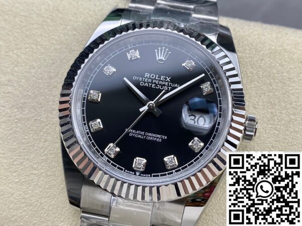 Rolex Replicas ARF Rolex Datejust M126334-0011 black Watch