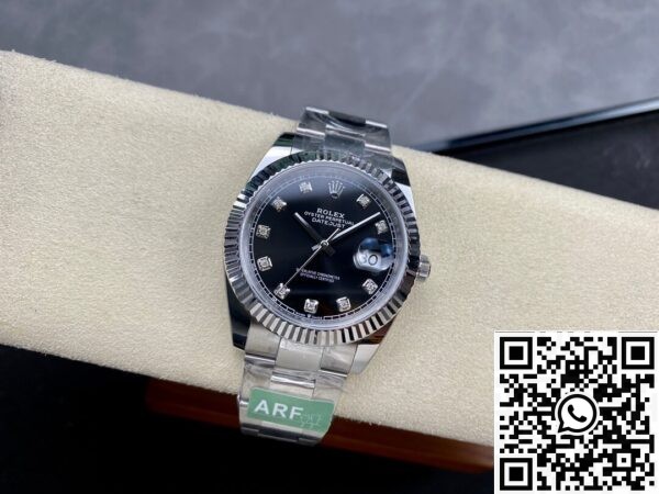 Rolex Replicas ARF Rolex Datejust M126334-0011 black Watch