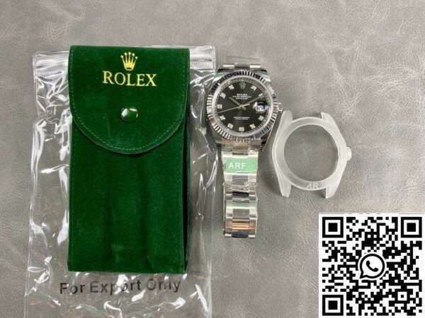 Rolex Replicas ARF Rolex Datejust M126334-0011 black Watch