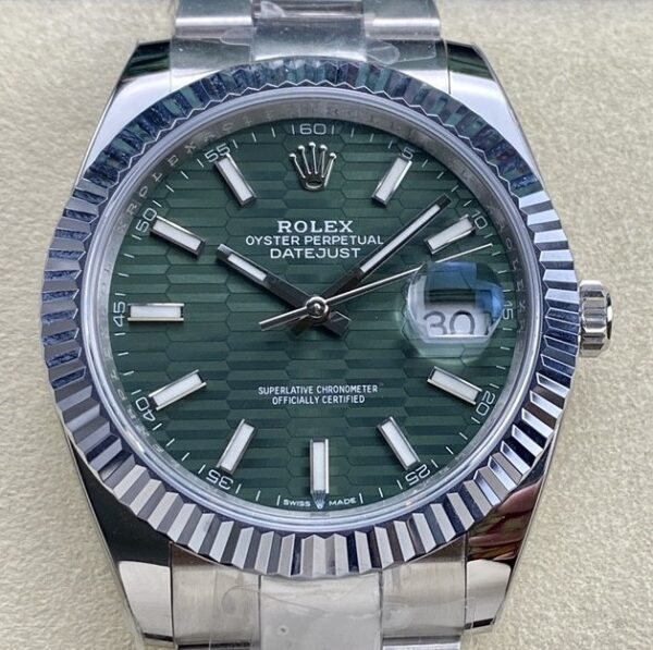 Best Rolex Replica ARF Datejust M126334-0029 Mint Green Watch