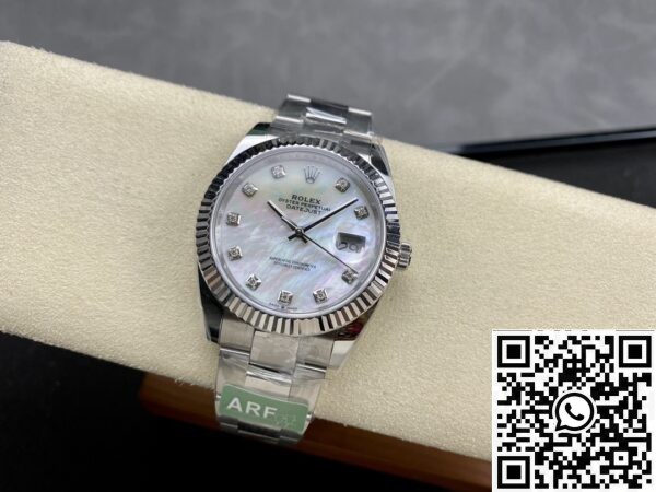 ARF Rolex Datejust Replica M126334-0019 White Watch 41mm