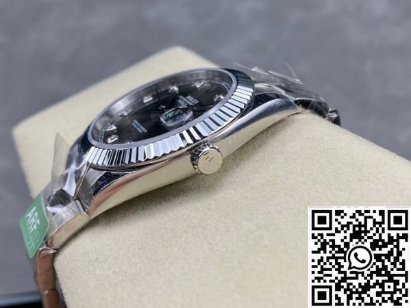 Rolex Replica Silver Gray ARF Datejust M126334-0005 Size 41mm