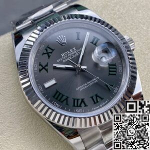 Rolex Replica Dark Gray ARF Datejust M126334-0021 Size 41mm