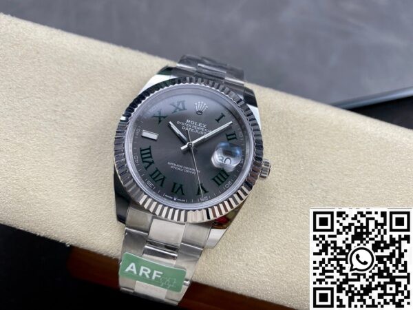 Rolex Replica Dark Gray ARF Datejust M126334-0021 Size 41mm