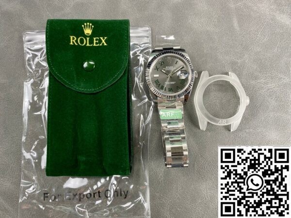 Rolex Replica Dark Gray ARF Datejust M126334-0021 Size 41mm