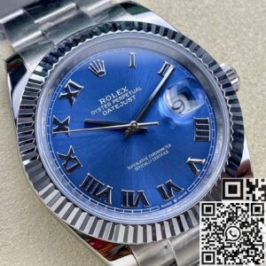 Rolex Replica Blue Watch ARF Datejust M126334-0025 Size 41mm