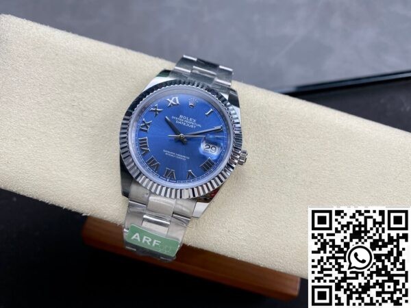 Rolex Replica Blue Watch ARF Datejust M126334-0025 Size 41mm