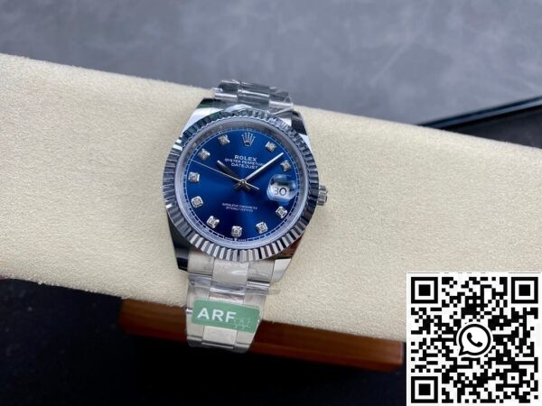 ARF Rolex Replica Datejust M126334-0015 Blue Diamond Watch