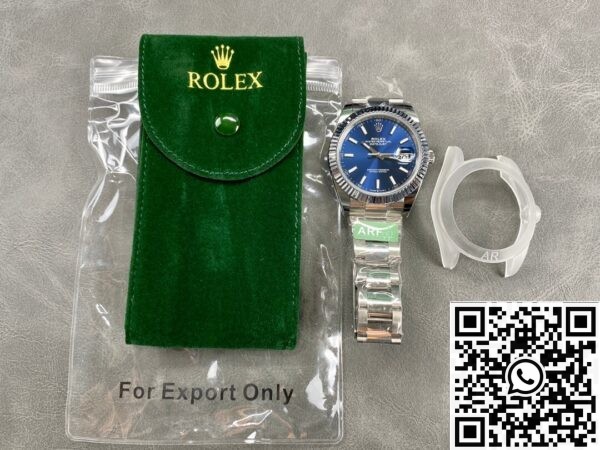 Rolex Datejust Fake Watch ARF M126334-0001 Blue Size 41mm