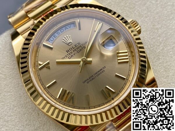 Gold Rolex Day Date ARF Factory M228238-0006 Gold Size 40