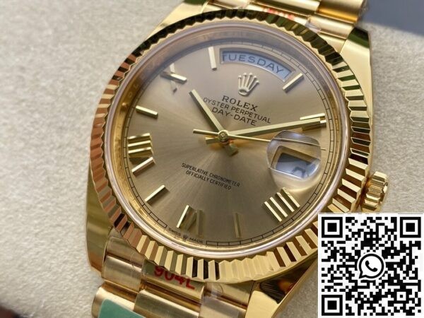 Gold Rolex Day Date ARF Factory M228238-0006 Gold Size 40