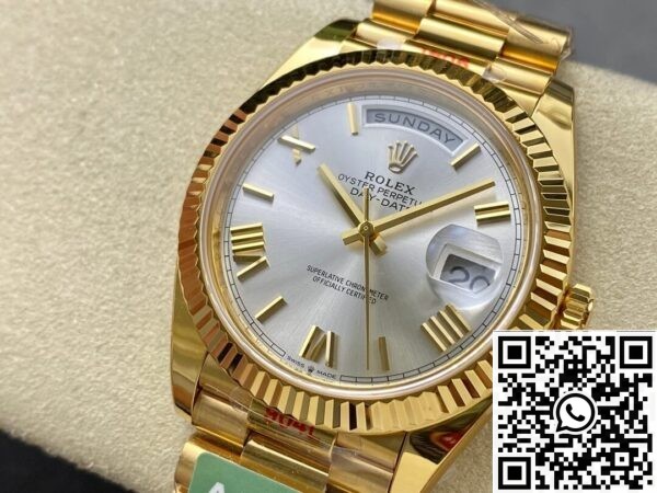 Rolex Day Date silver ARF Factory M228238-0002 Size 40