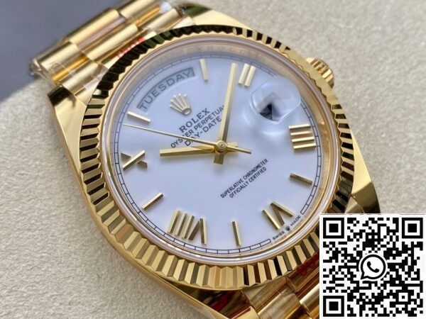 Rolex Day Date White ARF Factory M228238-0042 Size 40