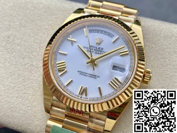 Rolex Day Date White ARF Factory M228238-0042 Size 40