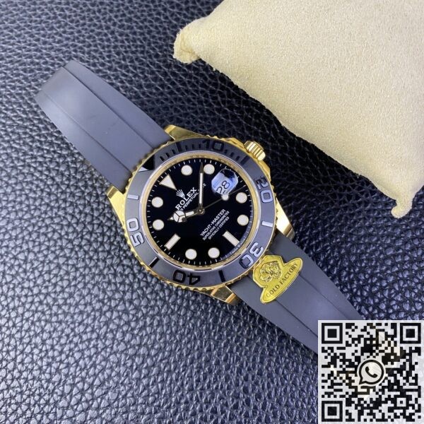 GOLD Factory Rolex Yacht-Master Fake M226658-0001 Gold 40mm: Precision and Craftsmanship Perfected