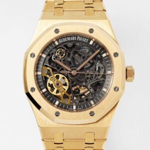 ZF Factory Audemars Piguet Fake Royal Oak 15407OR.OO.1220OR.01 Gold Watch: A Harmonious Blend of Rigidity and Softness