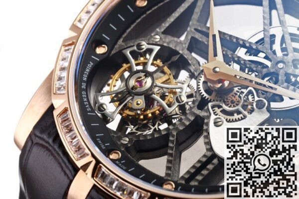 BBR Factory Replica Watch Roger Dubuis Excalibur RDDBEX0393: The King Returns with Rose Gold Diamond Case