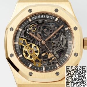 ZF Factory Audemars Piguet Fake Royal Oak 15407OR.OO.1220OR.01 Gold Watch: A Harmonious Blend of Rigidity and Softness