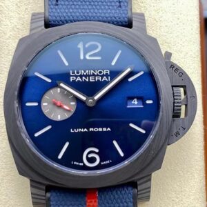 VS Factory Fake Panerai Luminor Watch PAM01529 Carbon Fiber Watch Case