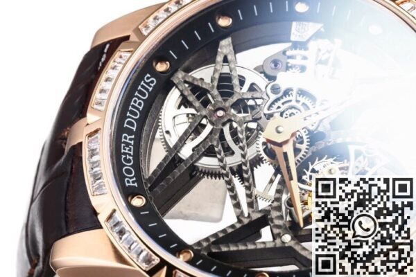 BBR Factory Replica Watch Roger Dubuis Excalibur RDDBEX0393: The King Returns with Rose Gold Diamond Case