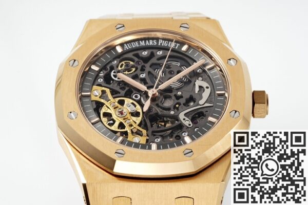 ZF Factory Audemars Piguet Fake Royal Oak 15407OR.OO.1220OR.01 Gold Watch: A Harmonious Blend of Rigidity and Softness