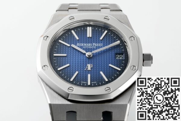 ZF Factory Audemars Piguet Royal Oak 15202IP.OO.1240IP.01 Gradient Blue: The Thinnest Steel King on the Market