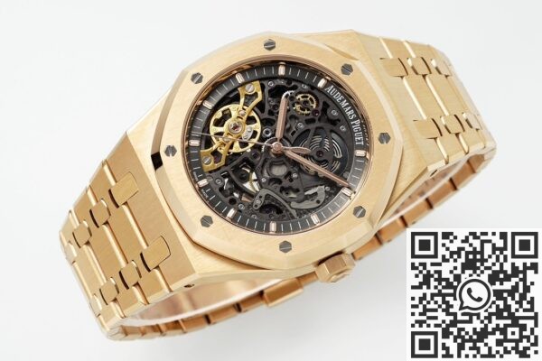 ZF Factory Audemars Piguet Fake Royal Oak 15407OR.OO.1220OR.01 Gold Watch: A Harmonious Blend of Rigidity and Softness