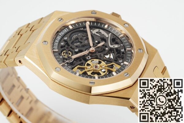 ZF Factory Audemars Piguet Fake Royal Oak 15407OR.OO.1220OR.01 Gold Watch: A Harmonious Blend of Rigidity and Softness