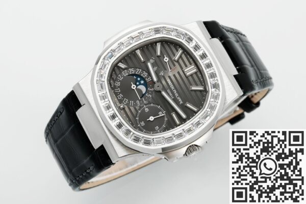 PPF Factory Patek Philippe Nautilus Replicas V3 Drill Case 5712 Black Dial: A New Peak of Luxury and Precision