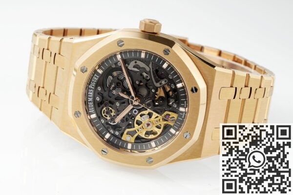 ZF Factory Audemars Piguet Fake Royal Oak 15407OR.OO.1220OR.01 Gold Watch: A Harmonious Blend of Rigidity and Softness