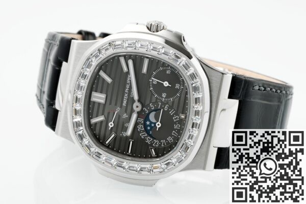 PPF Factory Patek Philippe Nautilus Replicas V3 Drill Case 5712 Black Dial: A New Peak of Luxury and Precision