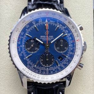 BLS Factory Breitling Navitimer Replica AB0127211C1A1 Blue Dial Leather Strap: A Classic Reimagined