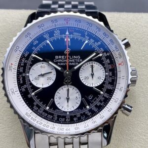 BLS Factory Breitling Navitimer Replica AB0127211C1A1 Black Dial 46MM: A Bold Aviation Icon