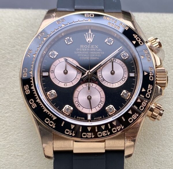 QF Factory Replicas Rolex Cosmograph Daytona M126515LN-0004 Diamond Scale: Luxury Redefined with Unmatched Craftsmanship