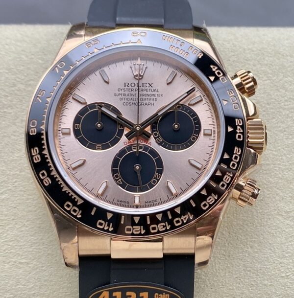 QF Factory Fake Watch Rolex Daytona M126515LN-0004 Bright Golden Color: A Shining Example of Precision and Luxury