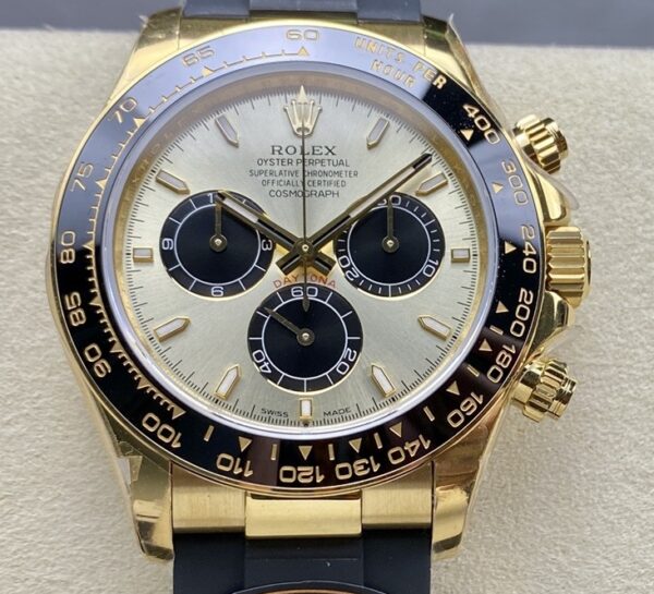 QF Factory Fake Rolex Cosmograph Daytona M126518LN-0010: A Masterpiece Powered by the 4131.v6 Movement