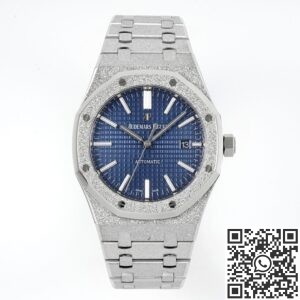 ZF Factory Replica Watches Audemars Piguet Royal Oak 15410BC.GG.1224BC.01 Frost Gold: A Masterpiece of Innovation