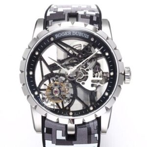 BBR Factory Fake Roger Dubuis Excalibur RDDBEX0393 Grey Camouflage Strap: A New Tourbillon Marvel