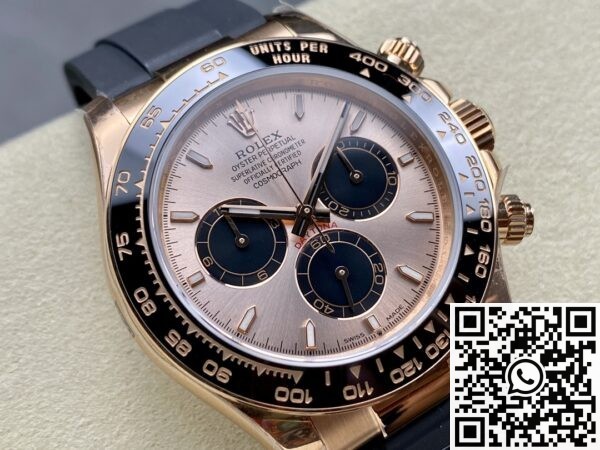 QF Factory Fake Watch Rolex Daytona M126515LN-0004 Bright Golden Color: A Shining Example of Precision and Luxury