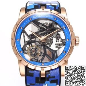 BBR Factory Roger Dubuis Replicas Excalibur RDDBEX0393 Blue Watchband: A New Era in Tourbillon Timepieces