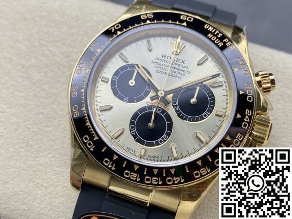 QF Factory Fake Rolex Cosmograph Daytona M126518LN-0010: A Masterpiece Powered by the 4131.v6 Movement