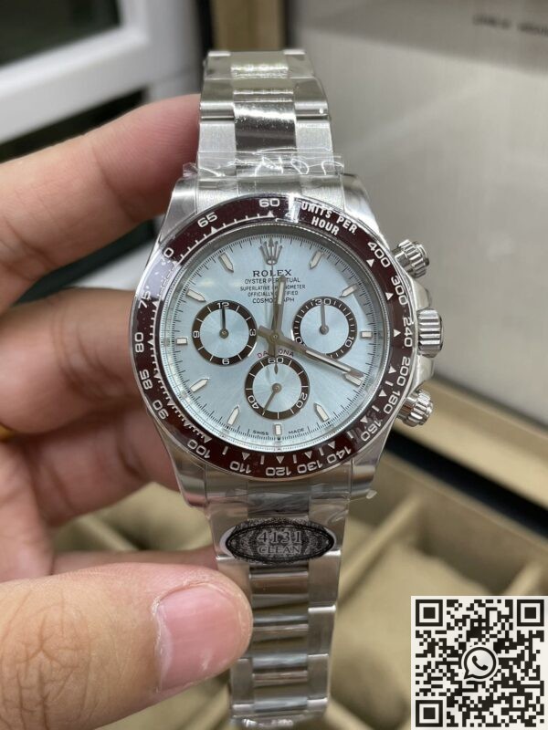 Clean Factory Rolex Cosmograph Daytona Replicas M126506-0001 Ice Blue Panda Dial: A Testament to Craftsmanship