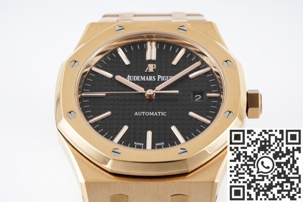 ZF Factory Fake Watches Audemars Piguet Royal Oak 15400OR.OO.1220OR.01 Rose Gold: A Luxurious Masterpiece