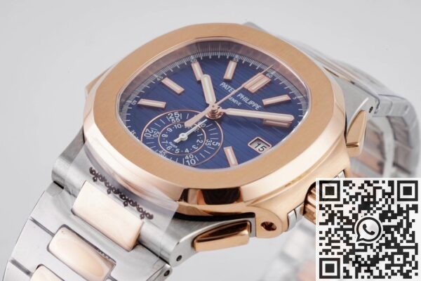 3K Factory Replica Patek Philippe Nautilus 5980/1AR-001 Intermediate Gold V2: A Masterpiece of Precision and Style