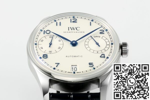 APS Factory Fake IWC Watch Portugieser IW501702 White Dial: A 2024 Masterpiece in Minimalist Elegance