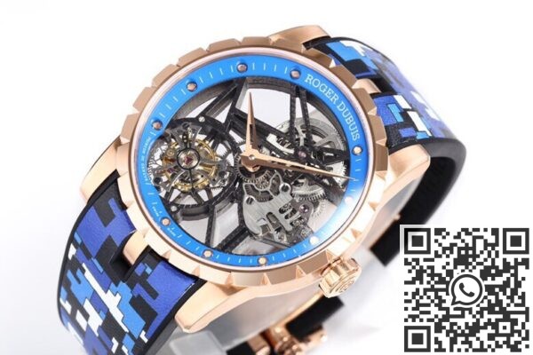 BBR Factory Roger Dubuis Replicas Excalibur RDDBEX0393 Blue Watchband: A New Era in Tourbillon Timepieces