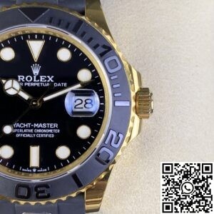 GOLD Factory Rolex Yacht-Master Fake M226658-0001 Gold 40mm: Precision and Craftsmanship Perfected